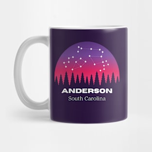 Anderson South Carolina Tourist Souvenir Mug